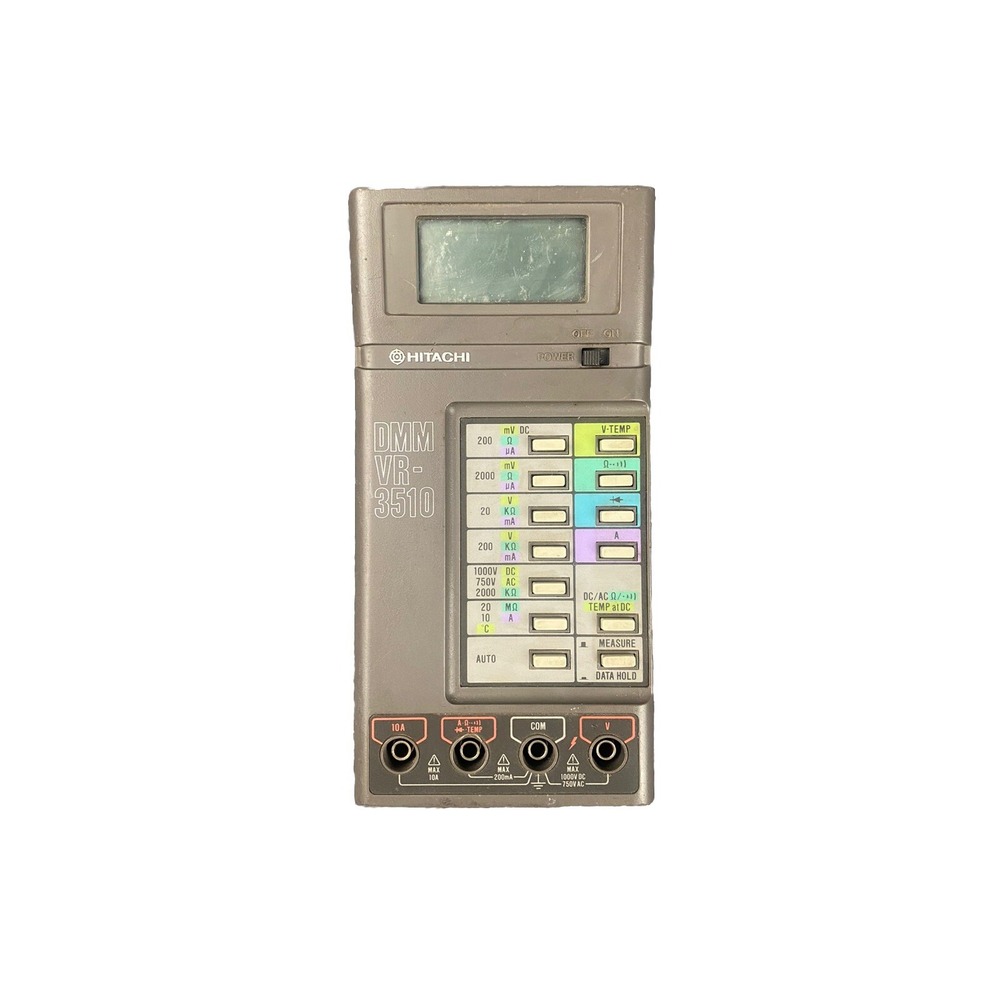 Hitachi Denshi VR-3510 DMM Digital Multimeter Vintage Made in Japan VR3510